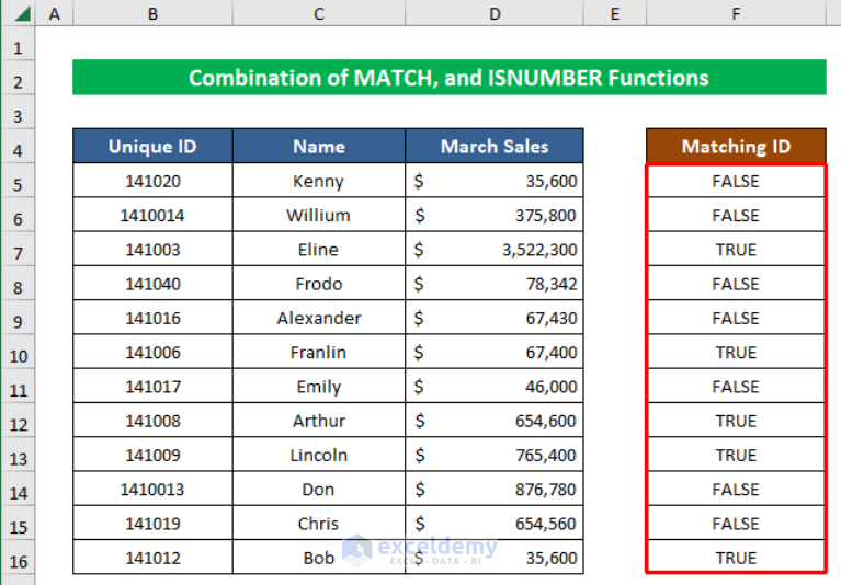 how-to-find-matching-values-in-two-worksheets-in-excel