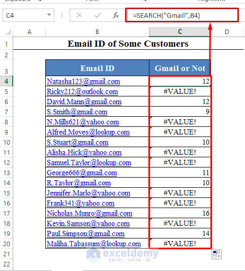 How To Find Text In Cell In Excel ExcelDemy