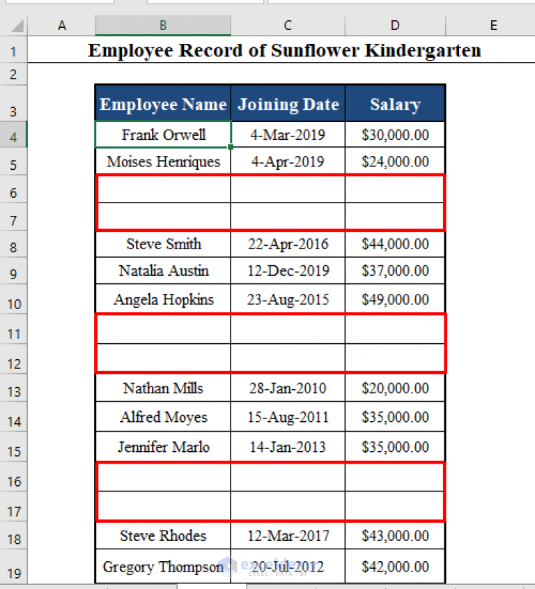 how-to-insert-multiple-rows-after-every-other-row-in-excel