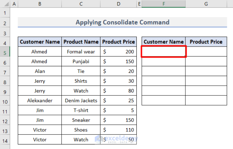 how-to-merge-rows-with-same-value-in-excel-5-quick-ways