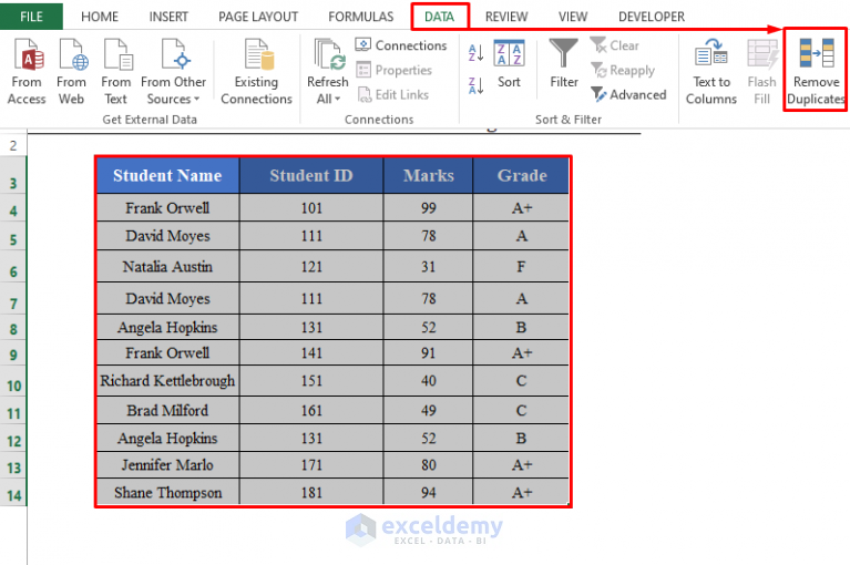 how-to-remove-duplicates-and-keep-the-first-value-in-excel-5-methods