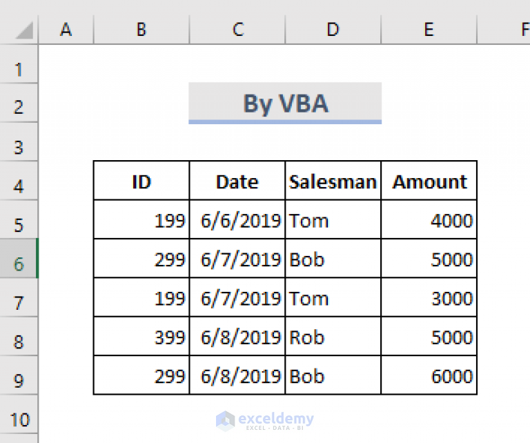 how-to-combine-rows-with-same-id-in-excel-3-quick-methods