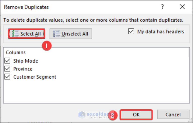 How To Filter Duplicates In Excel 7 Suitable Ways Exceldemy 1024