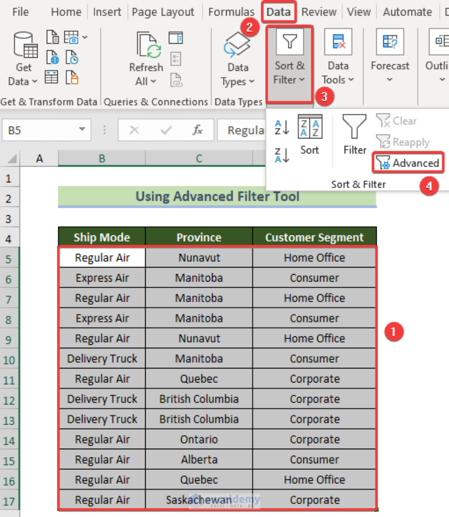 how-to-filter-duplicates-in-excel-7-suitable-ways-exceldemy