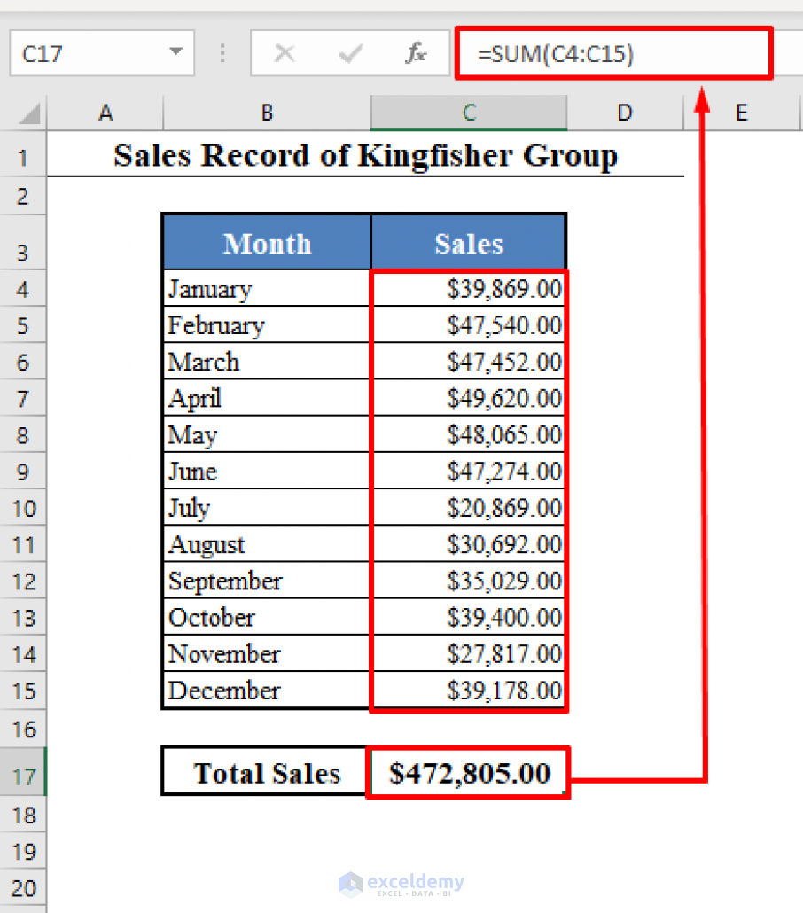 How To Add Numbers In Excel 2 Easy Ways ExcelDemy