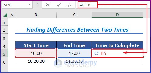 How to Apply Subtraction Formula in Excel (8 Easy Ways)