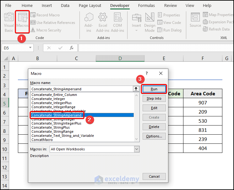 how-to-concatenate-string-and-integer-with-vba-5-easy-ways