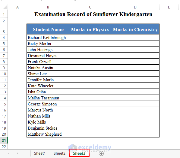 Copy Drop Down List In Excel To Another Sheet