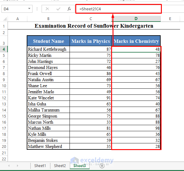 how-to-link-a-table-in-excel-to-another-sheet-2-easy-ways-exceldemy