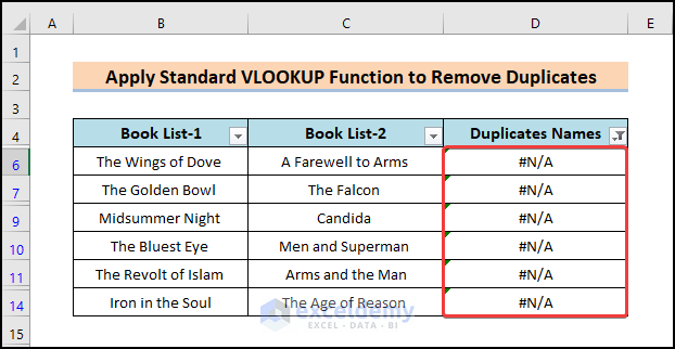 how-to-remove-duplicates-using-vlookup-in-excel