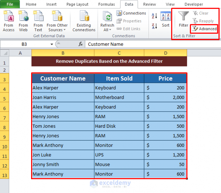 how-to-remove-duplicates-based-on-criteria-in-excel-4-methods