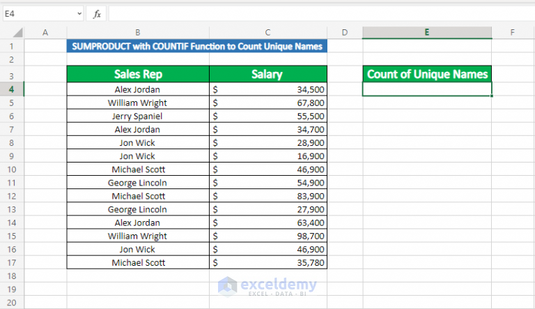 how-to-count-unique-names-in-excel-5-methods-exceldemy