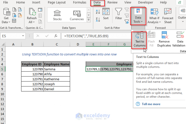 Convert Multiple Columns To Rows In Excel Spingre