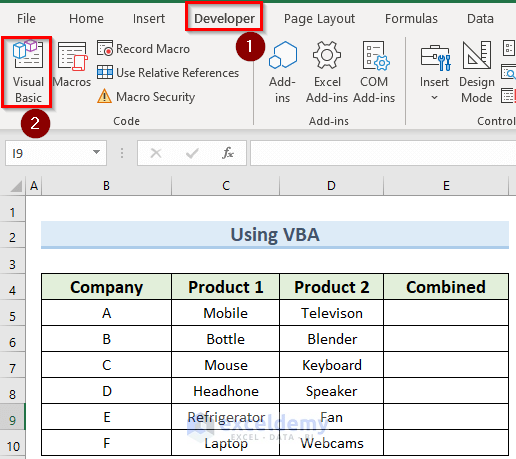 Combine Multiple Cells Into One Separated By Comma In Excel