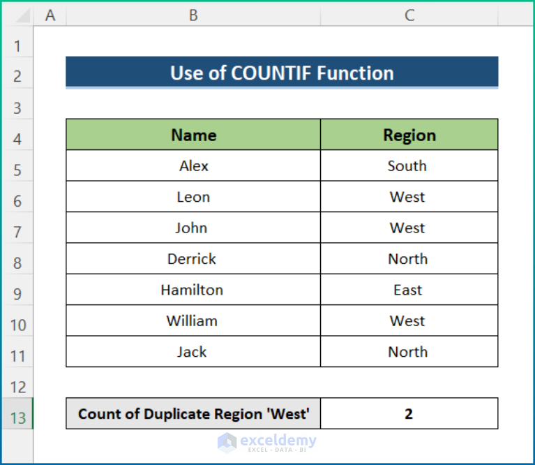 how-to-count-duplicates-in-column-in-excel-4-easy-ways