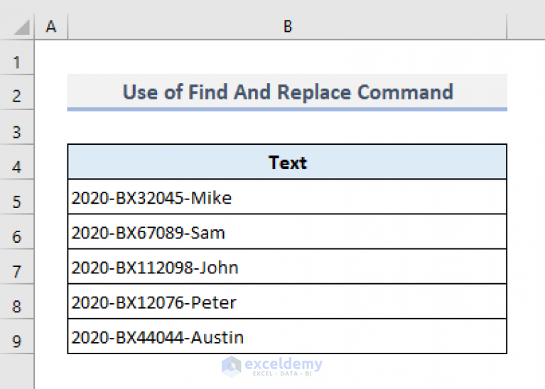 find-and-replace-multiple-values-in-excel-6-quick-methods