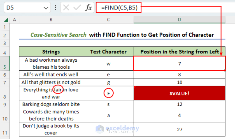 how-to-find-a-character-in-string-in-excel-9-suitable-examples