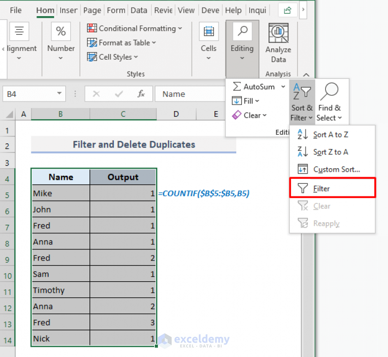 excel-formula-to-find-duplicates-in-one-column-exceldemy