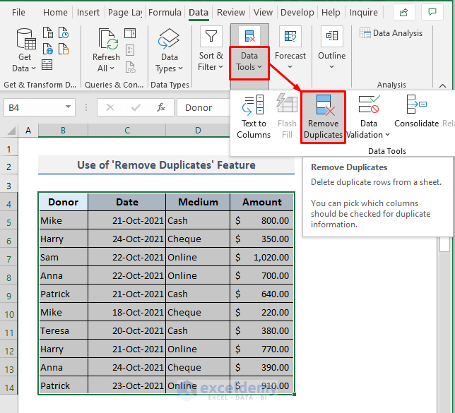 How To Filter Duplicates In Pivot Table Brokeasshome