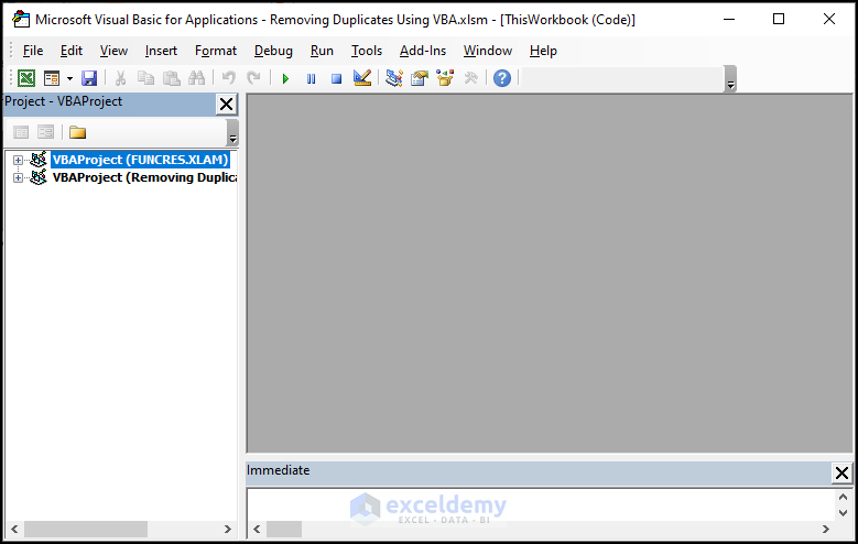 How To Remove Duplicates Using Vba In Excel 6 Easy Ways 1909