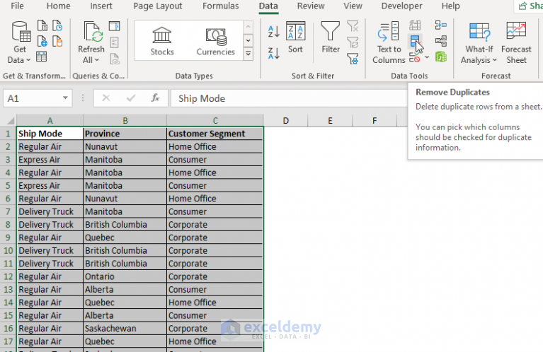 How To Filter Duplicates In Excel 7 Easy Ways Exceldemy 1644