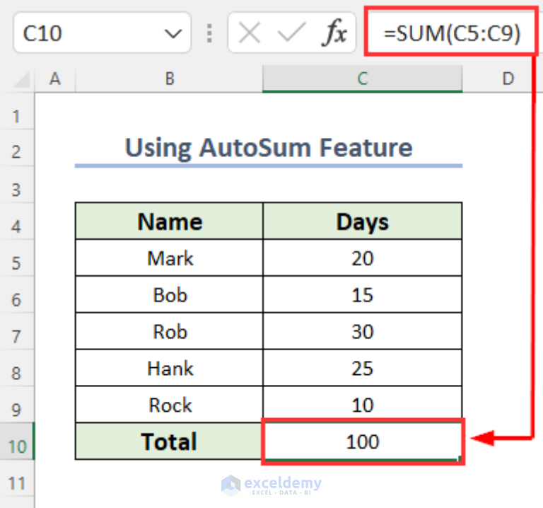 how-to-add-multiple-cells-in-excel-7-easy-ways-exceldemy