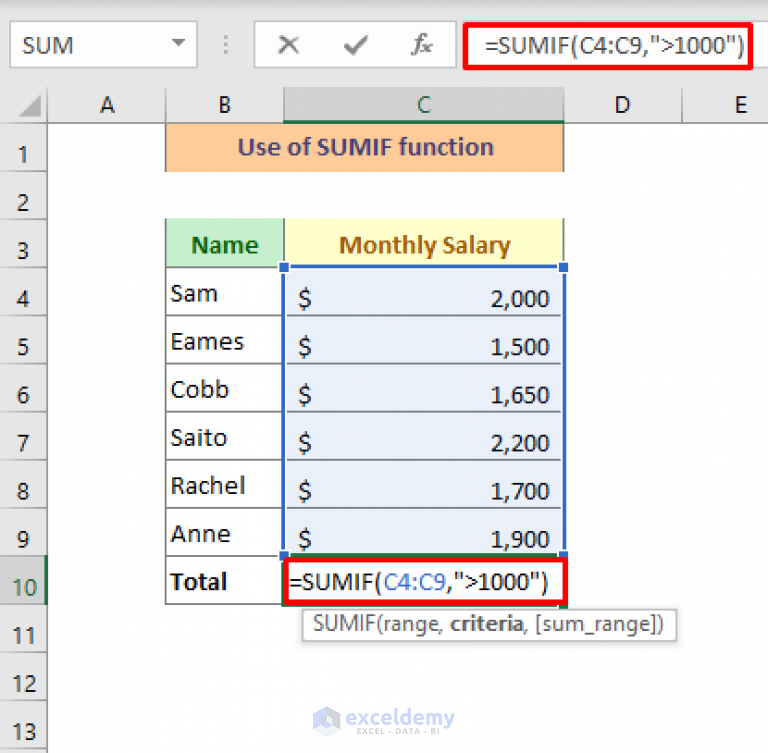 Top 10 Excel Formula To Add Cells 3381