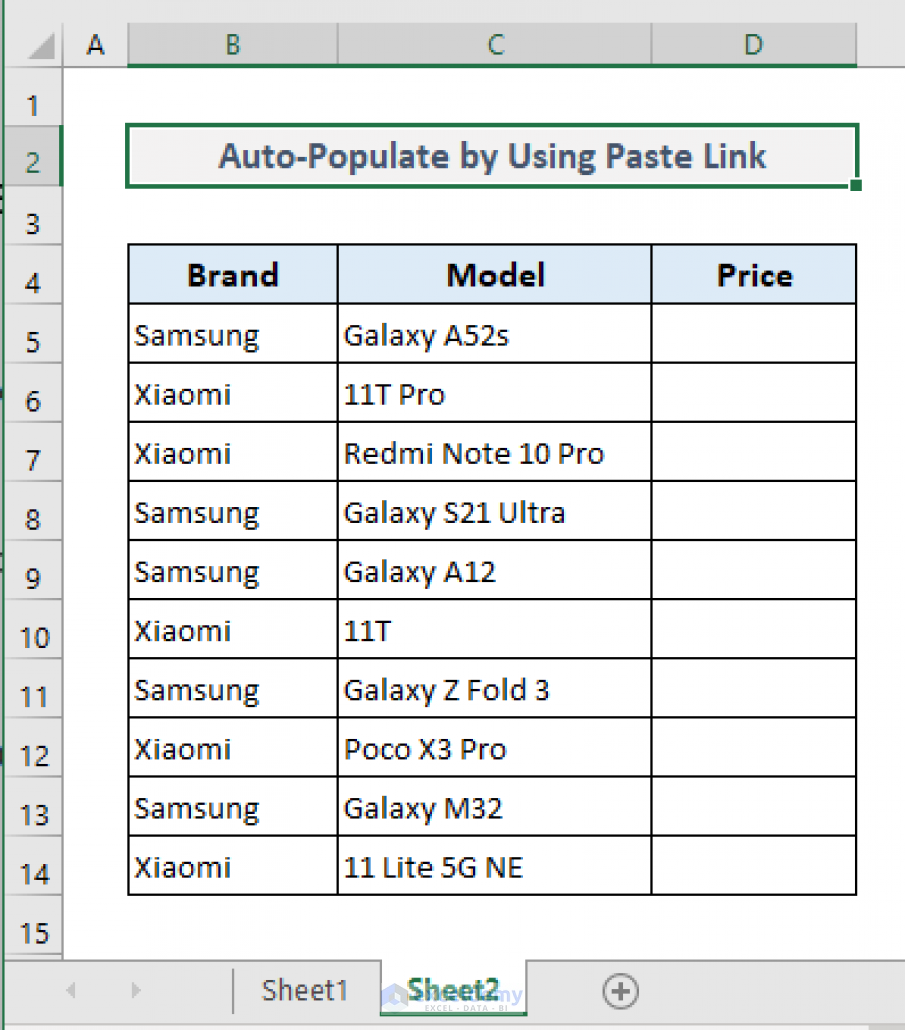 how-to-auto-populate-from-another-worksheet-in-excel