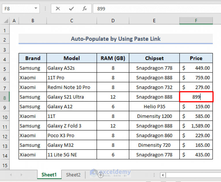 how-to-auto-populate-from-another-worksheet-in-excel-exceldemy