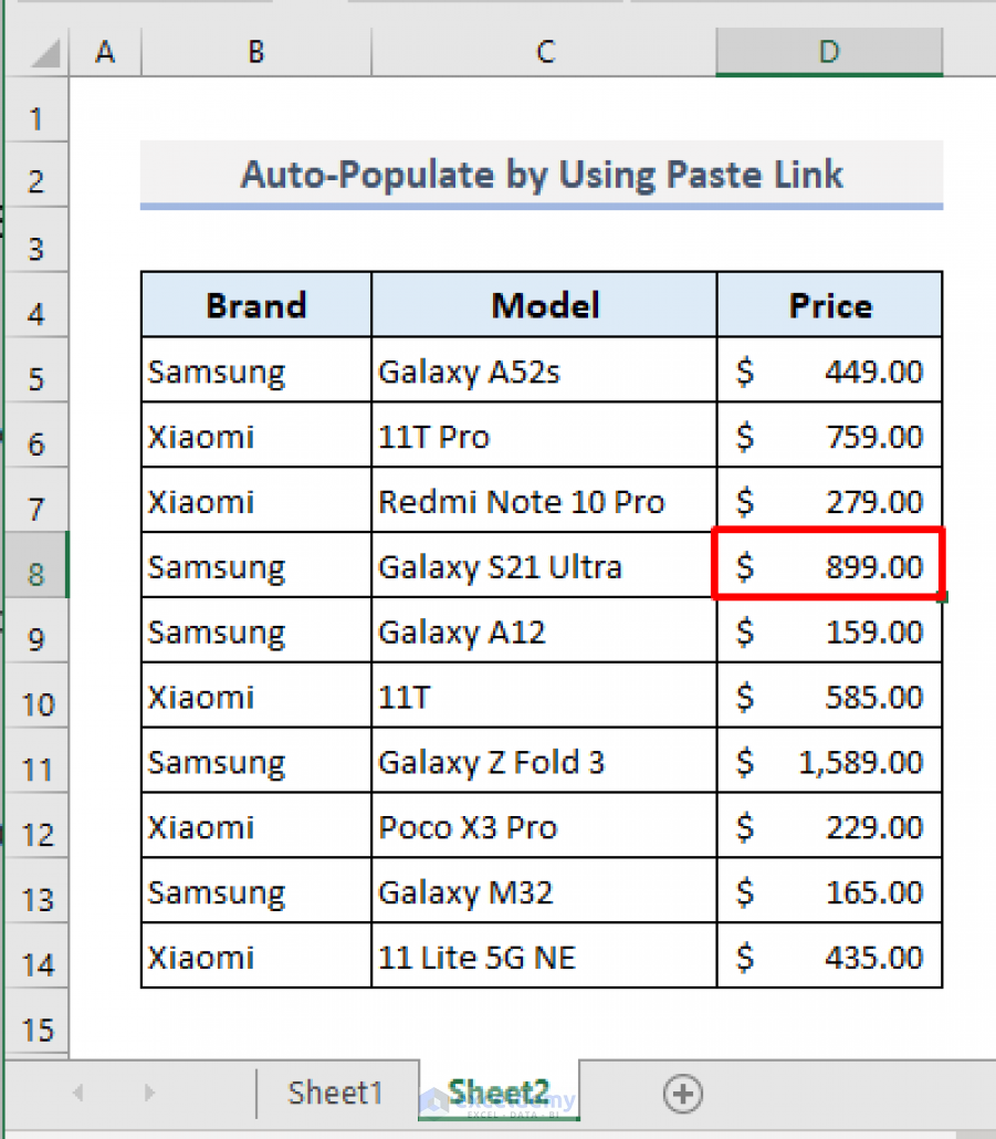 how-to-auto-populate-from-another-worksheet-in-excel-exceldemy