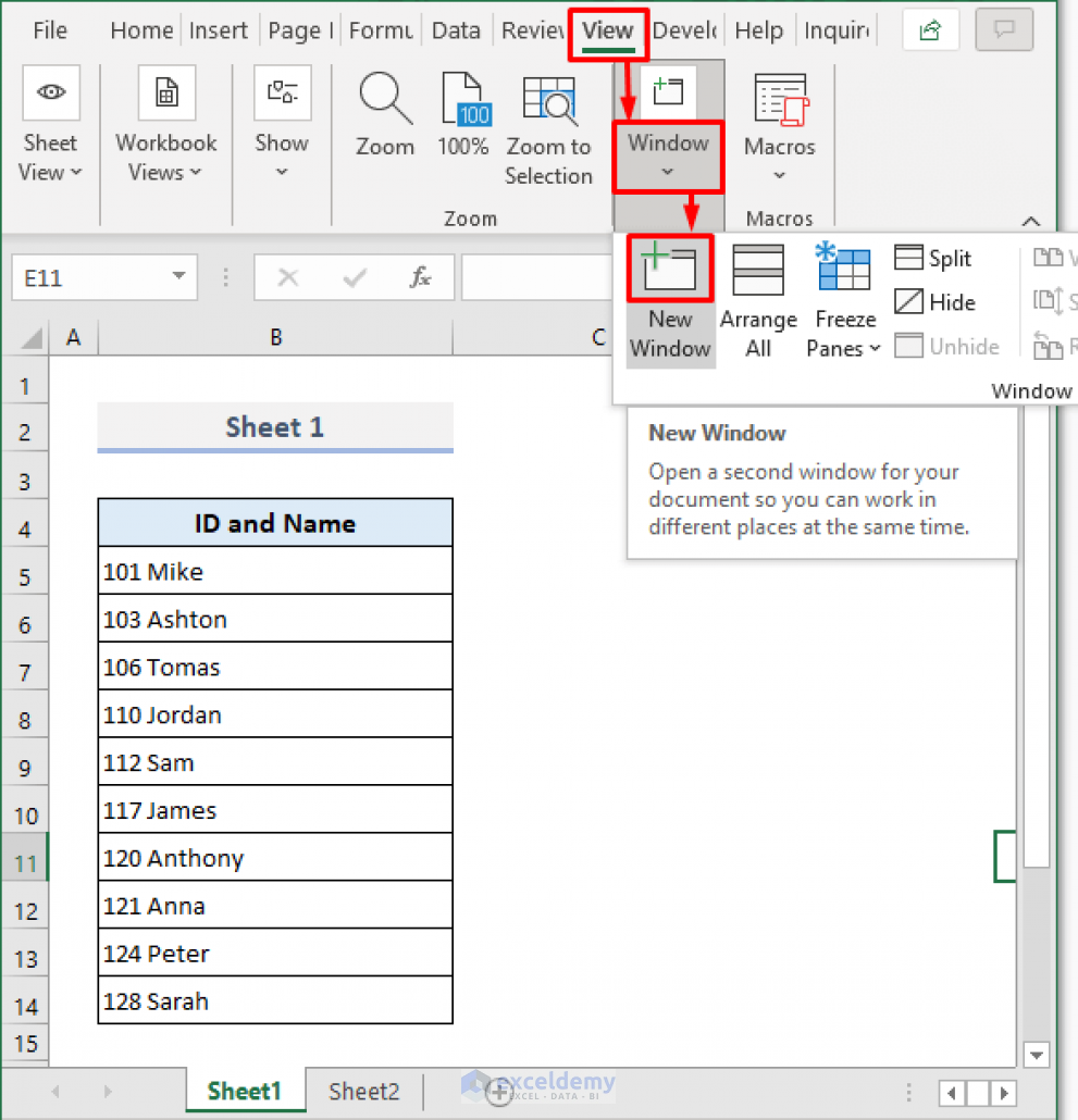 How To Match Data In Excel From 2 Worksheets Exceldemy 6345