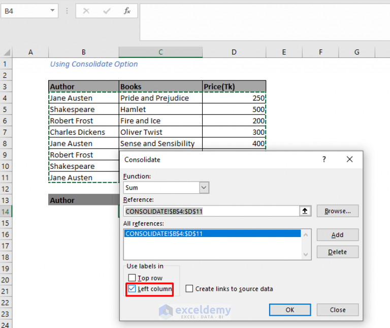 How To Merge Rows In Excel Based On Criteria Easiest Ways 2485