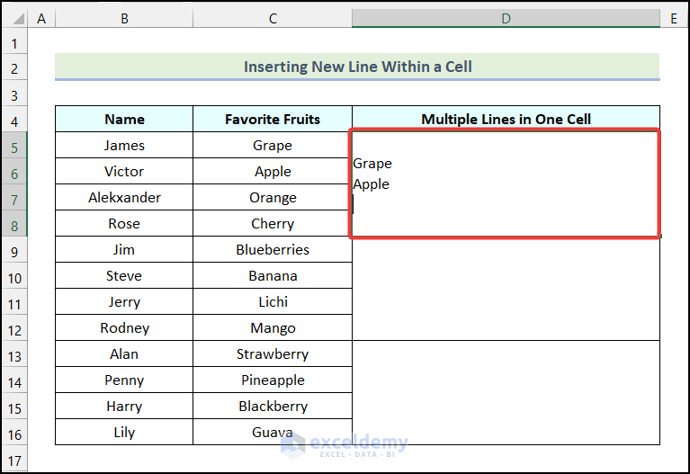 How To Combine Multiple Rows Into One Cell In Excel 6 Ways