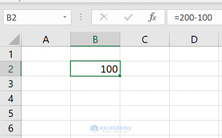 Subtraction Formula In Excel 7 Ways Exceldemy 5953