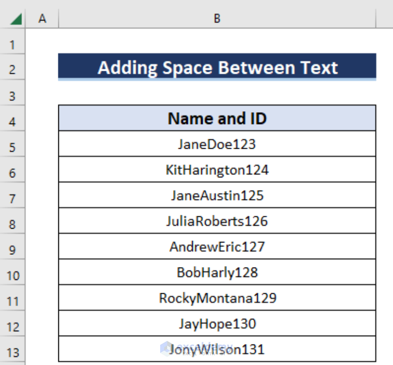 how-to-add-space-between-text-in-a-cell-in-excel-4-easy-ways