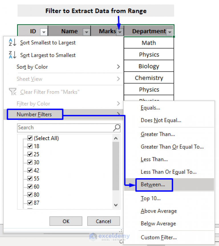 How to Extract Data from Excel Based on Criteria (5 Ways) - ExcelDemy