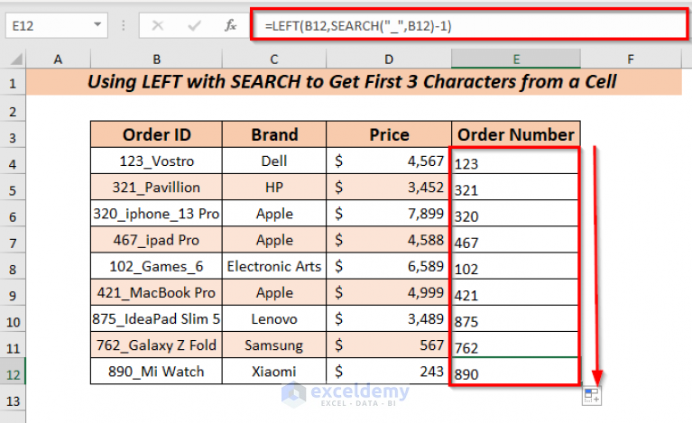 excel-formula-to-get-first-3-characters-from-a-cell-6-ways-exceldemy