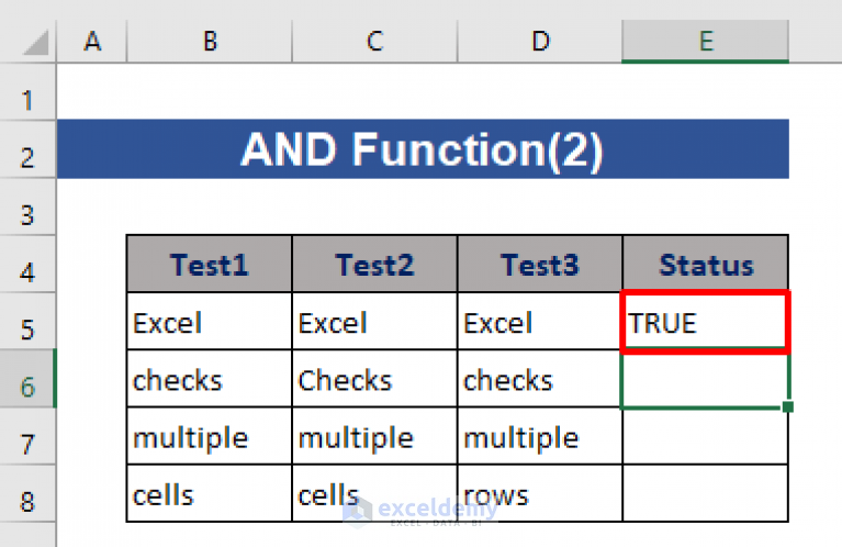 how-to-check-if-multiple-cells-are-equal-in-excel-4-methods-exceldemy