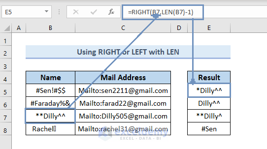 Remove Multiple Special Characters Excel