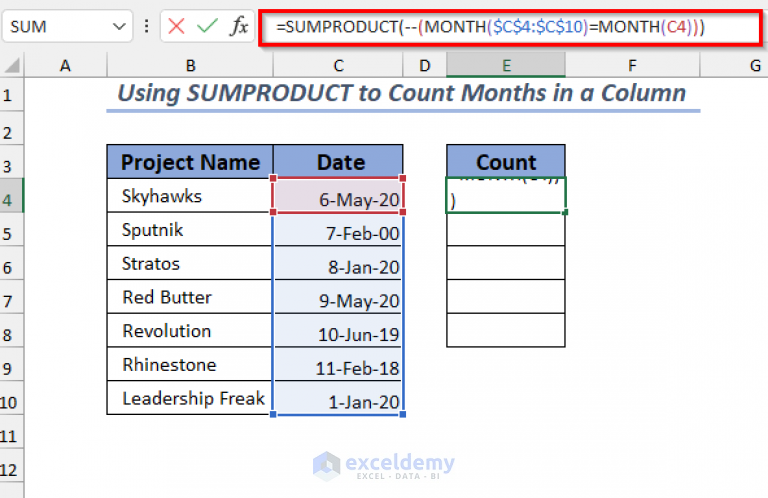 excel-count-months-in-a-column-4-quick-ways-exceldemy