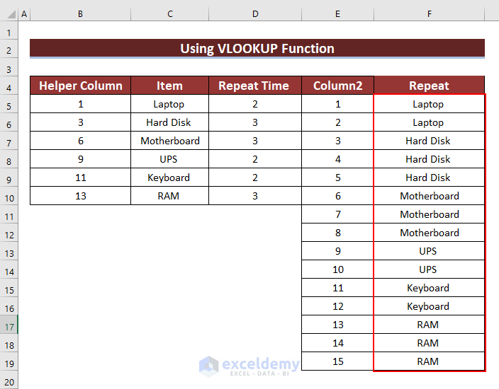 how-to-repeat-rows-in-excel-based-on-cell-value-4-easy-ways