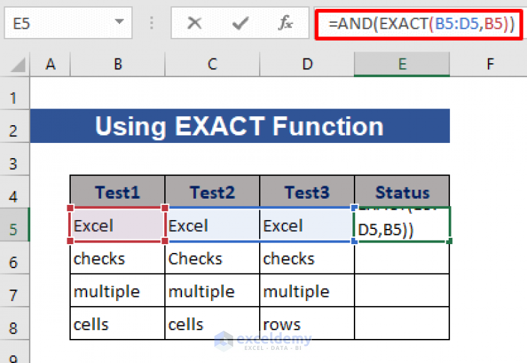 how-to-check-if-multiple-cells-are-equal-in-excel-4-methods-exceldemy