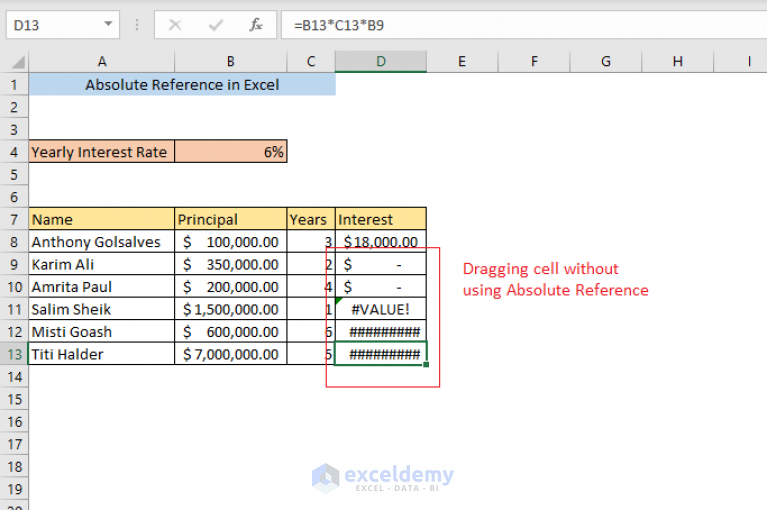 Absolute Reference In Excel With Examples Exceldemy 5074