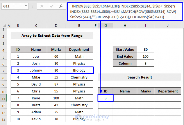 How To Extract Data From Excel Based On Criteria Using Vba