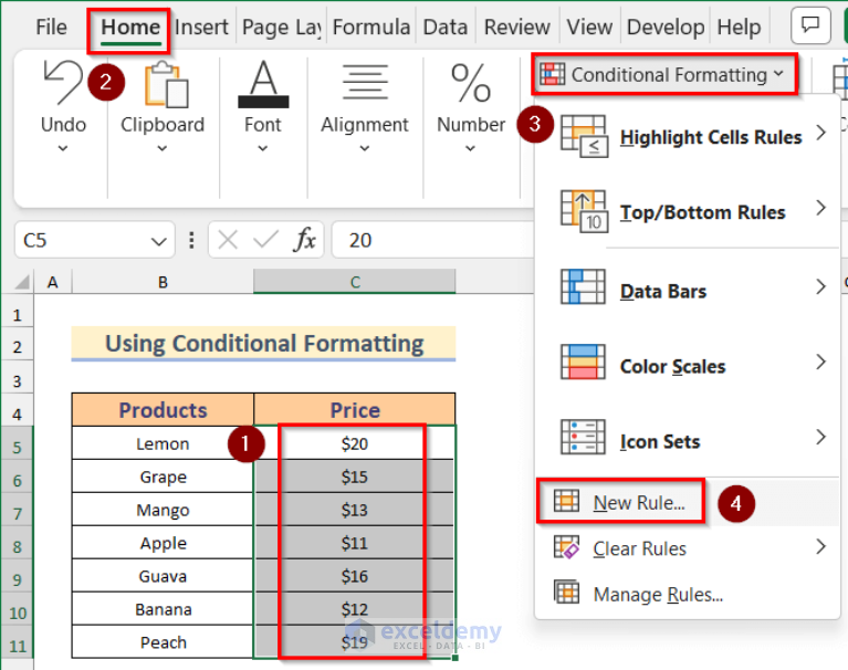 how-to-highlight-highest-value-in-excel-3-quick-ways-exceldemy