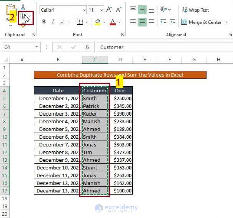 Duplicate rows