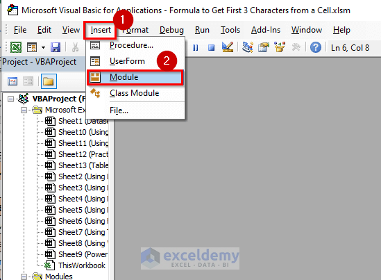 Excel Formula To Get First 3 Characters From A Cell 3 Easy Ways 