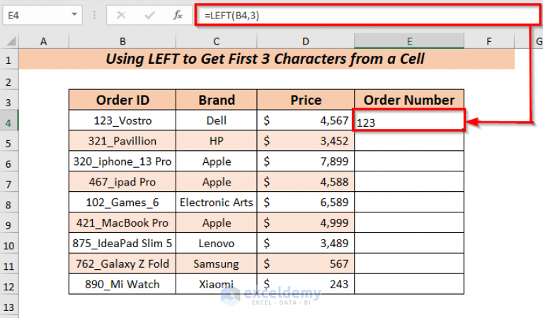 excel-formula-to-get-first-3-characters-from-a-cell-6-ways-exceldemy