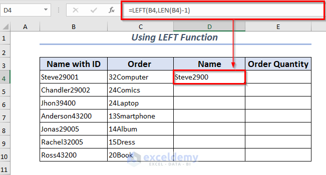 Excel Remove Characters From Right 5 Ways ExcelDemy