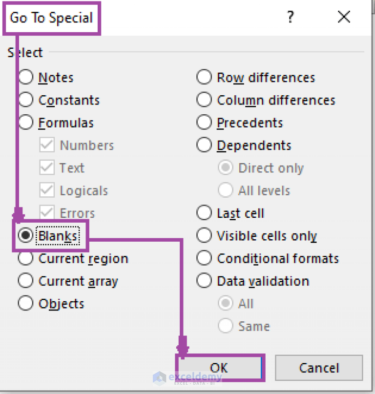 how-to-fill-blank-cells-with-dash-in-excel